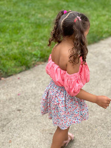 Sprinkle Top (Coral)