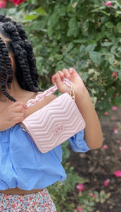 Cotton Candy Pink Gabby Purse